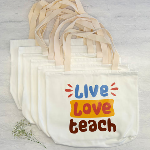 Set of 6 Tote Bags