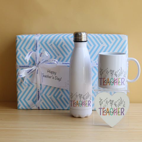 Steel Bottle, Mug & Coaster