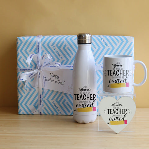 Steel Bottle, Mug & Coaster