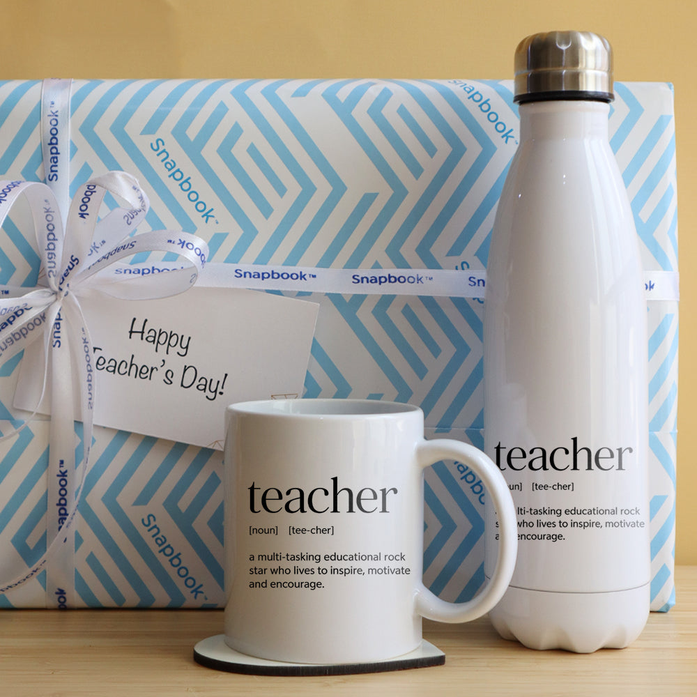 Steel Bottle, Mug & Coaster