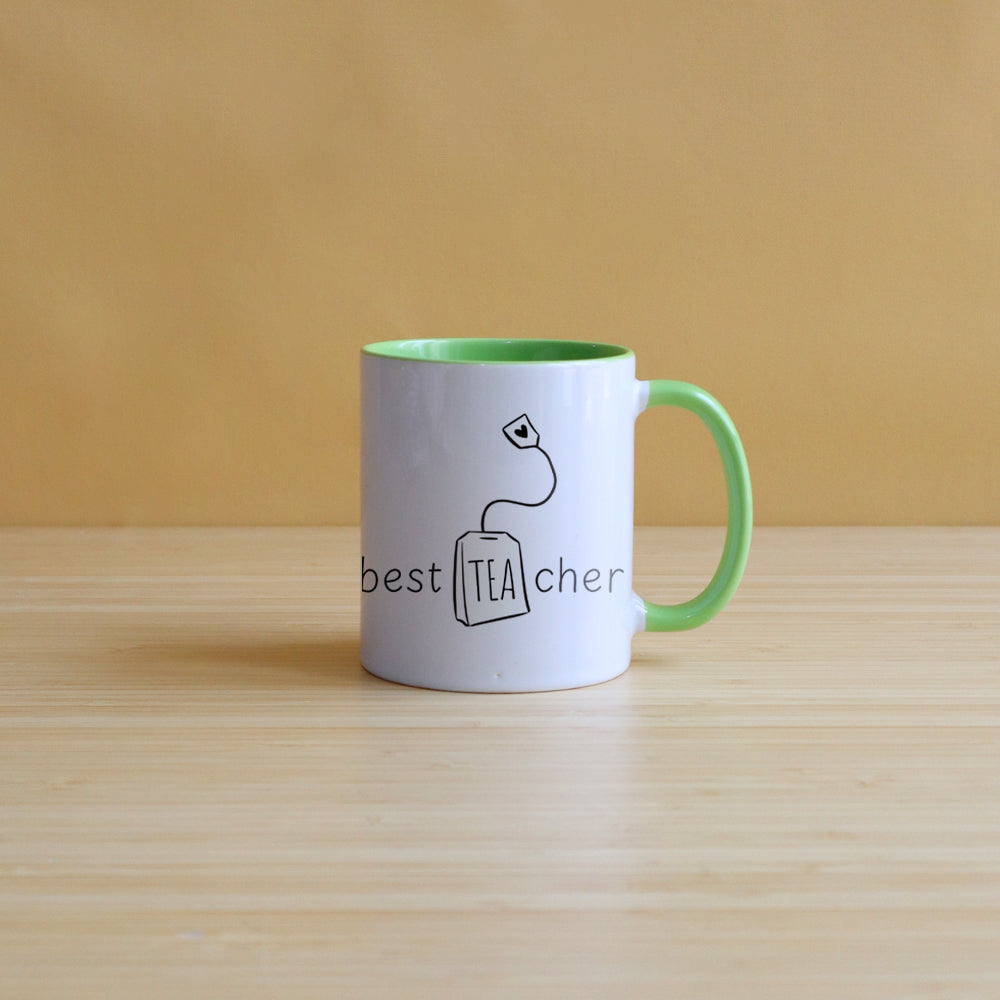 Set of 6 Green Mugs