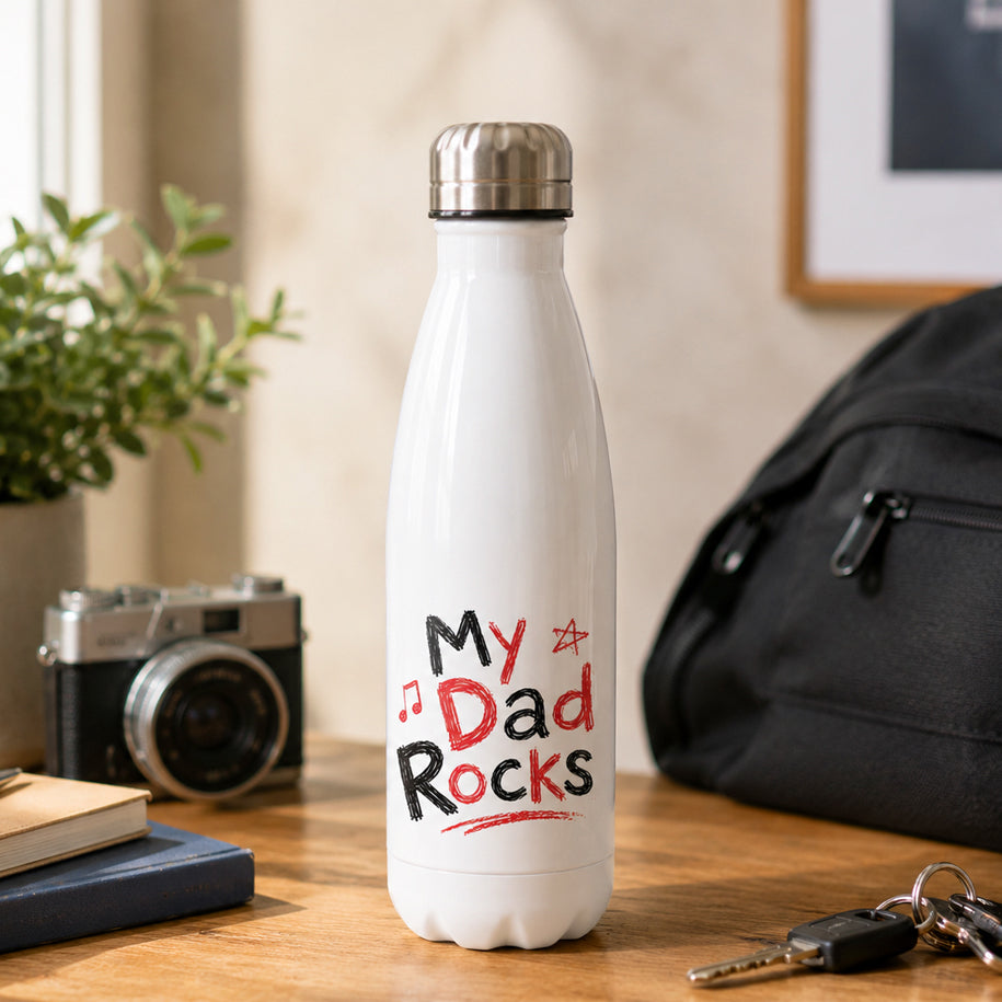 Steel Bottle and Jar of Chocolates