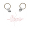 Two Piece Heart Keychain