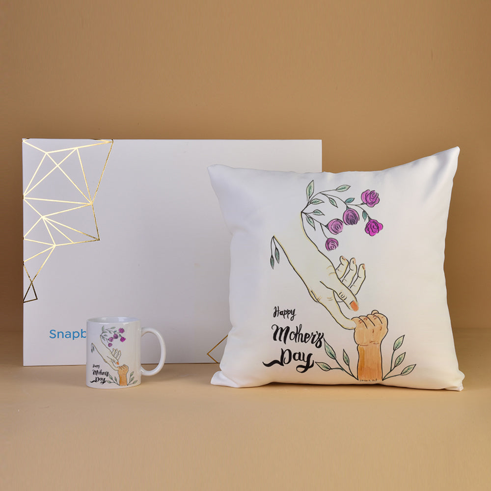 Pillow and Mug Gift Box